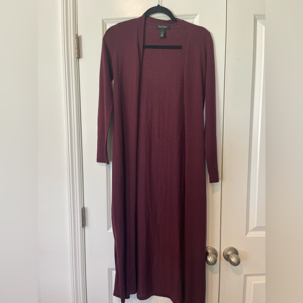 White House Black Market Long Cardigan
